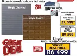 Laduma Hardware catalogue Brown / charcoal / horizontal Incl. motor offer