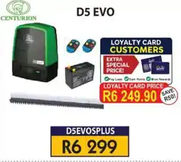 Laduma Hardware catalogue CENTURION D5 EVO offer