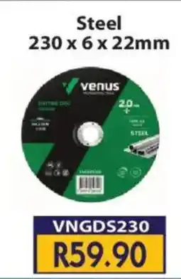 Laduma Hardware catalogue Venus Steel Cutting Disc offer