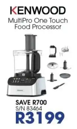 Hirsch's KENWOOD MultiPro One Touch Food Processor offer