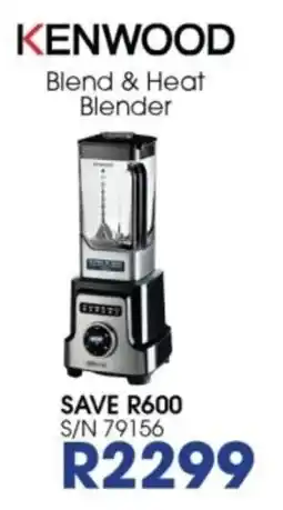 Hirsch's KENWOOD Blend & Heat Blender offer