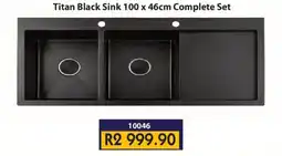 Laduma Hardware catalogue Titan Black Sink offer
