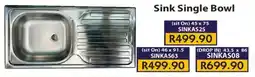 Laduma Hardware catalogue Sink Single Bowl offer