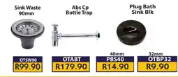 Laduma Hardware catalogue Sink Waste 90mm offer