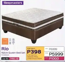 Sleepmasters Sleepmasters Rio 152cm Queen Bed Set offer
