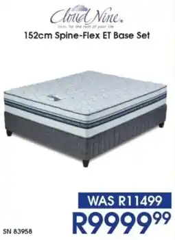 Hirsch's Cloud Nine 152cm Spine-Flex ET Base Set offer