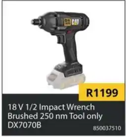 Builders Superstore CAT 18 V 1/2 Impact Wrench offer