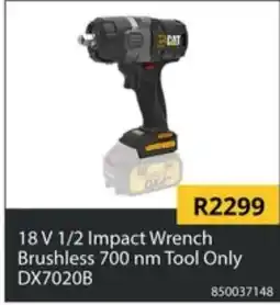 Builders Superstore CAT 18 V 1/2 Impact Wrench offer