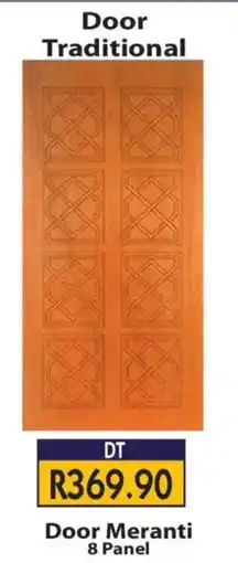 Laduma Hardware catalogue Door Meranti 8 Panel offer