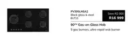 Hirsch's 90CM Gas-on-Glass Hob offer