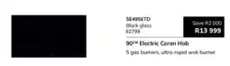 Hirsch's 90CM Electric Ceran Hob offer