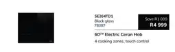 Hirsch's 60CM Electric Ceran Hob offer