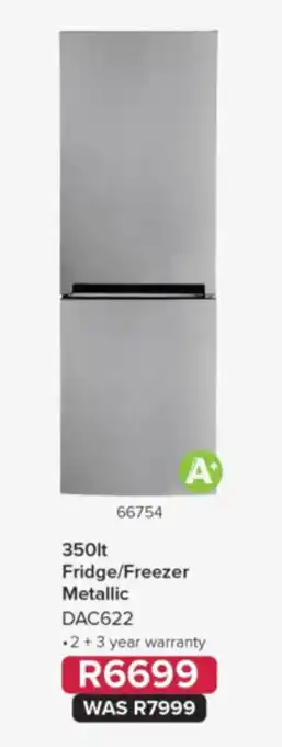 Fridge/Freezer Metallic DAC622