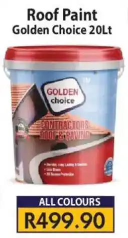 Laduma Hardware catalogue Roof Paint Golden Choice offer