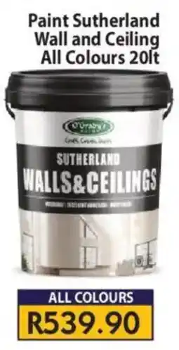 Laduma Hardware catalogue Sutherland Walls & Ceilings offer