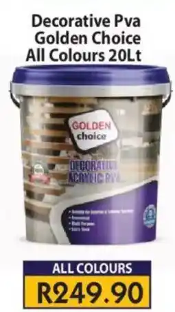 Laduma Hardware catalogue Decorative Pva Golden Choice offer