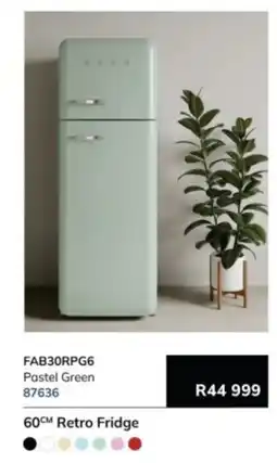 Hirsch's SMEG 60CM Retro Fridge offer