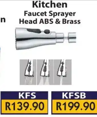 Kitchen Faucet Sprayer Head ABS & Brass