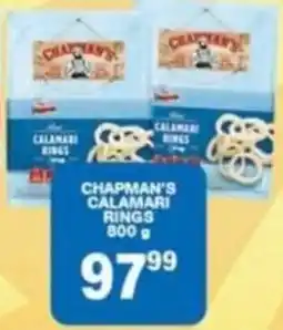 Giant Hyper Chapman's Calamari Rings offer