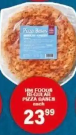 Giant Hyper HM FOODS REGULAR PIZZA BASES offer