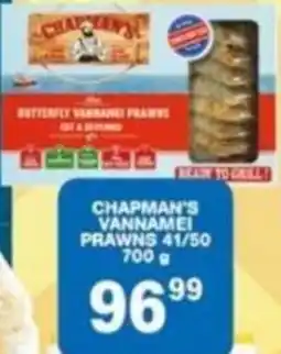 Giant Hyper Chapman's Vannamei Prawns offer