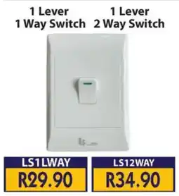 Laduma Hardware catalogue 1 Lever 1 Way Switch offer