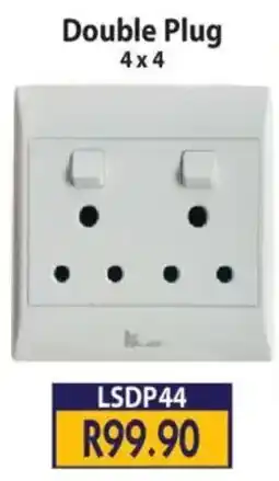 Laduma Hardware catalogue Double Plug 4 x 4 offer