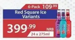 Big Save Liquor Red Square Ice Variants offer