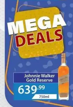 Big Save Liquor Johnnie Walker Gold Reserve offer