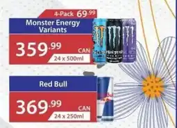 Big Save Liquor Monster Energy Variants offer