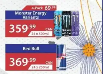Monster Energy Variants