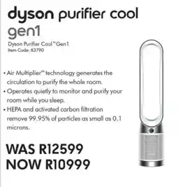 Hirsch's Dyson Purifier Cool Gen1 offer