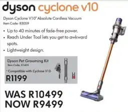 Hirsch's Dyson cyclone v10 offer