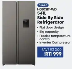 Hirsch's Side By Side Refrigerator offer
