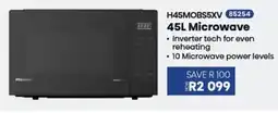 Hirsch's Hisense 45L Microwave offer
