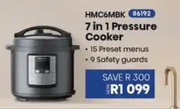 Hirsch's 7 in 1 Pressure Cooker offer