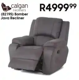 Hirsch's calgan recliners (82195) Bomber Java Recliner offer