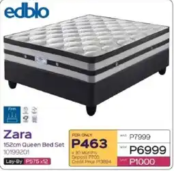 Sleepmasters Zara 152cm Queen Bed Set offer