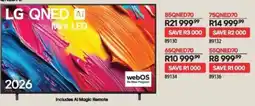 Hirsch's LG QNED AI Mini LED offer
