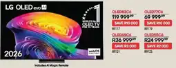 Hirsch's LG OLED evo AI offer