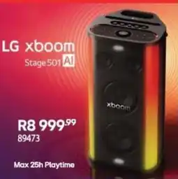 Hirsch's LG xboom Stage 501 AI offer