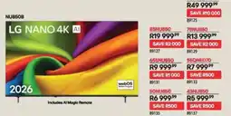 Hirsch's LG NANO 4K AI offer