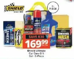 Checkers Shield Ultimate Car Care Gift Set offer