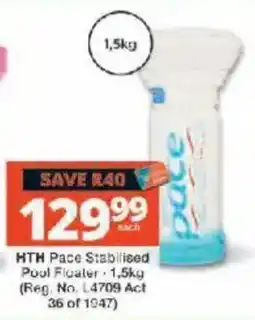 Checkers HTH Pace Stabilised Pool Floater offer