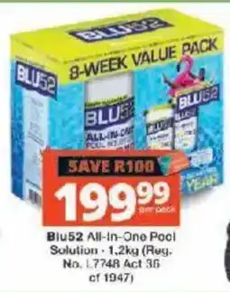 Checkers Blu52 All-In-One Pool Solution offer