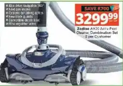 Checkers Zodiac AX20 Activ Pool Cleaner Combination Set offer