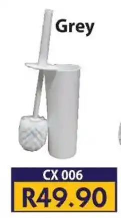 Laduma Hardware catalogue Toilet brush holder Grey offer