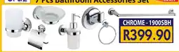Laduma Hardware catalogue 7 Pcs Bathroom Accessories Set offer