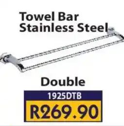 Laduma Hardware catalogue Towel Bar Stainless Steel Double offer