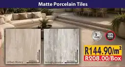 Laduma Hardware catalogue Matte Porcelain Tiles offer